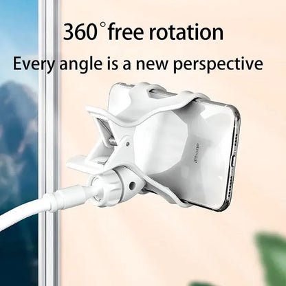 Verstelbare Telefoonstandaard Bureau En Bed, 360° Draaibaar & Handsfree