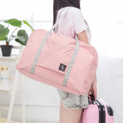 Opvouwbare Nylon Reistas, Ruime Inhoud & Waterafstotend Materiaal