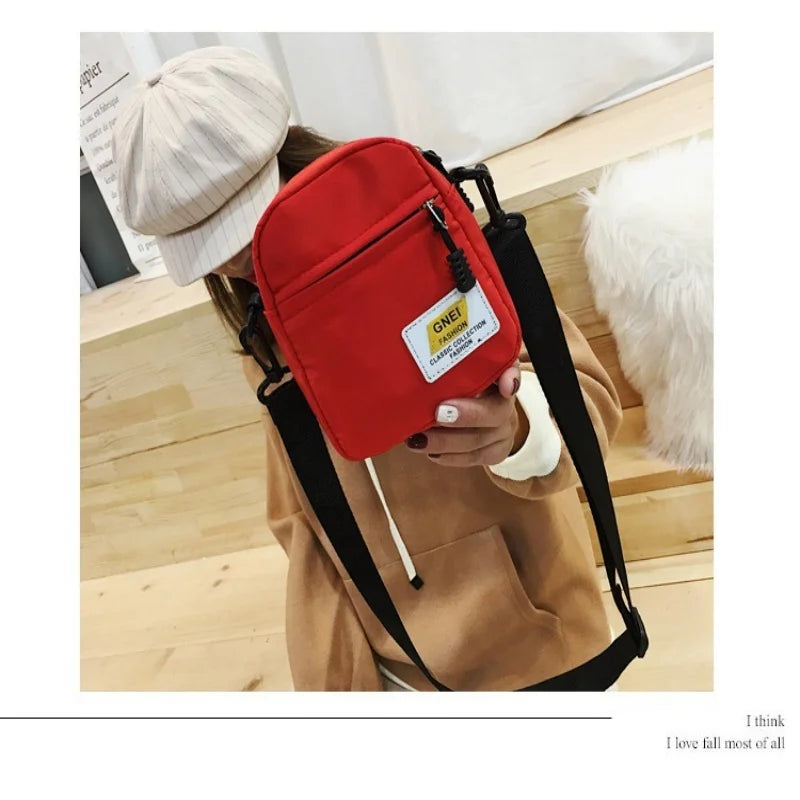 Noah Mini Crossbody Tas, Meerdere Vakken & Verstelbare Schouderband