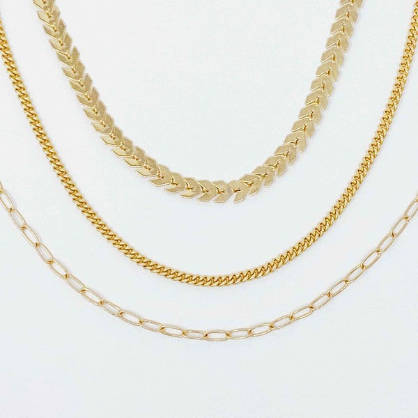 Lily Driedelige Enkelbandjes Set, Gelaagde Look & Verstelbare Lengte
