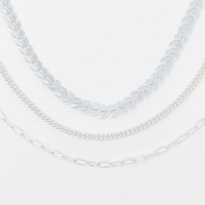 Lily Driedelige Enkelbandjes Set, Gelaagde Look & Verstelbare Lengte