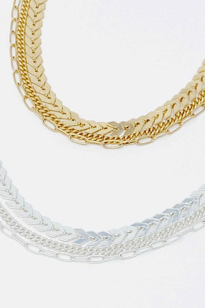 Lily Driedelige Enkelbandjes Set, Gelaagde Look & Verstelbare Lengte