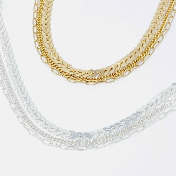Lily Driedelige Enkelbandjes Set, Gelaagde Look & Verstelbare Lengte