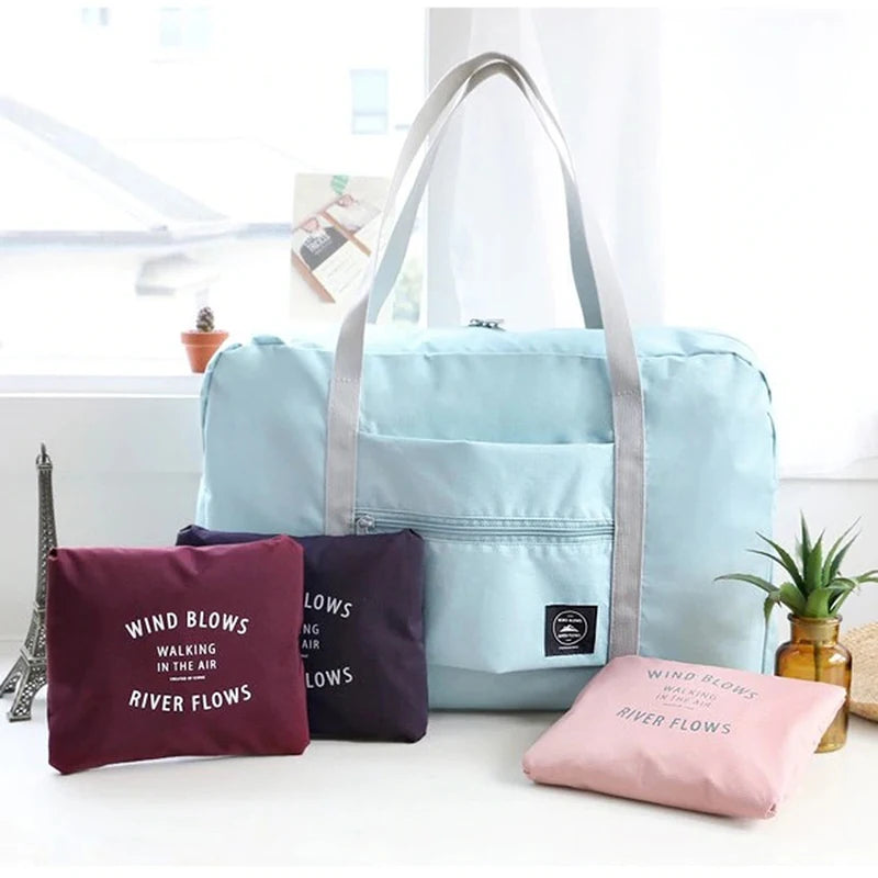Opvouwbare Nylon Reistas, Ruime Inhoud & Waterafstotend Materiaal