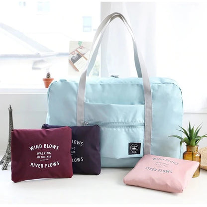 Opvouwbare Nylon Reistas, Ruime Inhoud & Waterafstotend Materiaal