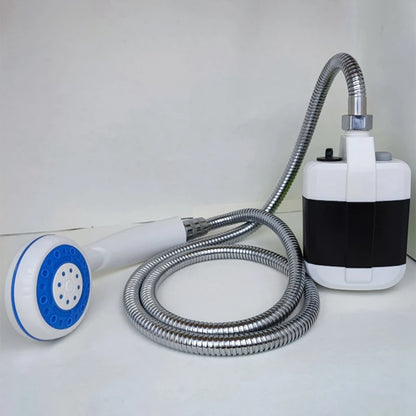 Draagbare Buitendouche Met Oplaadbare Pomp, Compact & Gelijkmatige Straal