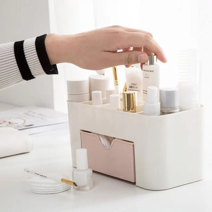 Compacte Make-up Organizer, Handige Lades & Overzichtelijk Opbergen