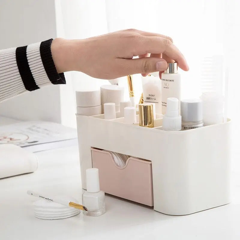 Compacte Make-up Organizer, Handige Lades & Overzichtelijk Opbergen