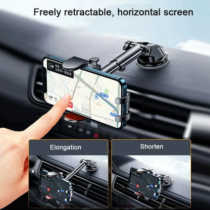 Universele Telefoonhouder Auto, Ventilatie Of Zuignap & 360° Draaibaar