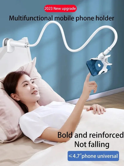 Verstelbare Telefoonstandaard Bureau En Bed, 360° Draaibaar & Handsfree