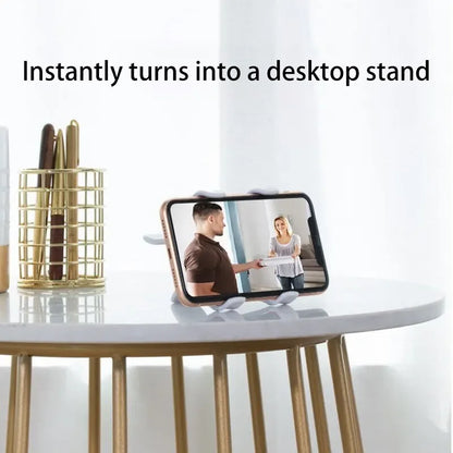 Verstelbare Telefoonstandaard Bureau En Bed, 360° Draaibaar & Handsfree