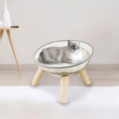 Ruimtecapsule Kattenmand, Veilige Schuilplek & Uitneembaar Kussen