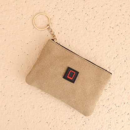 Nora Retro Canvas Portemonnee, Compact & Ruimte Voor Pasjes