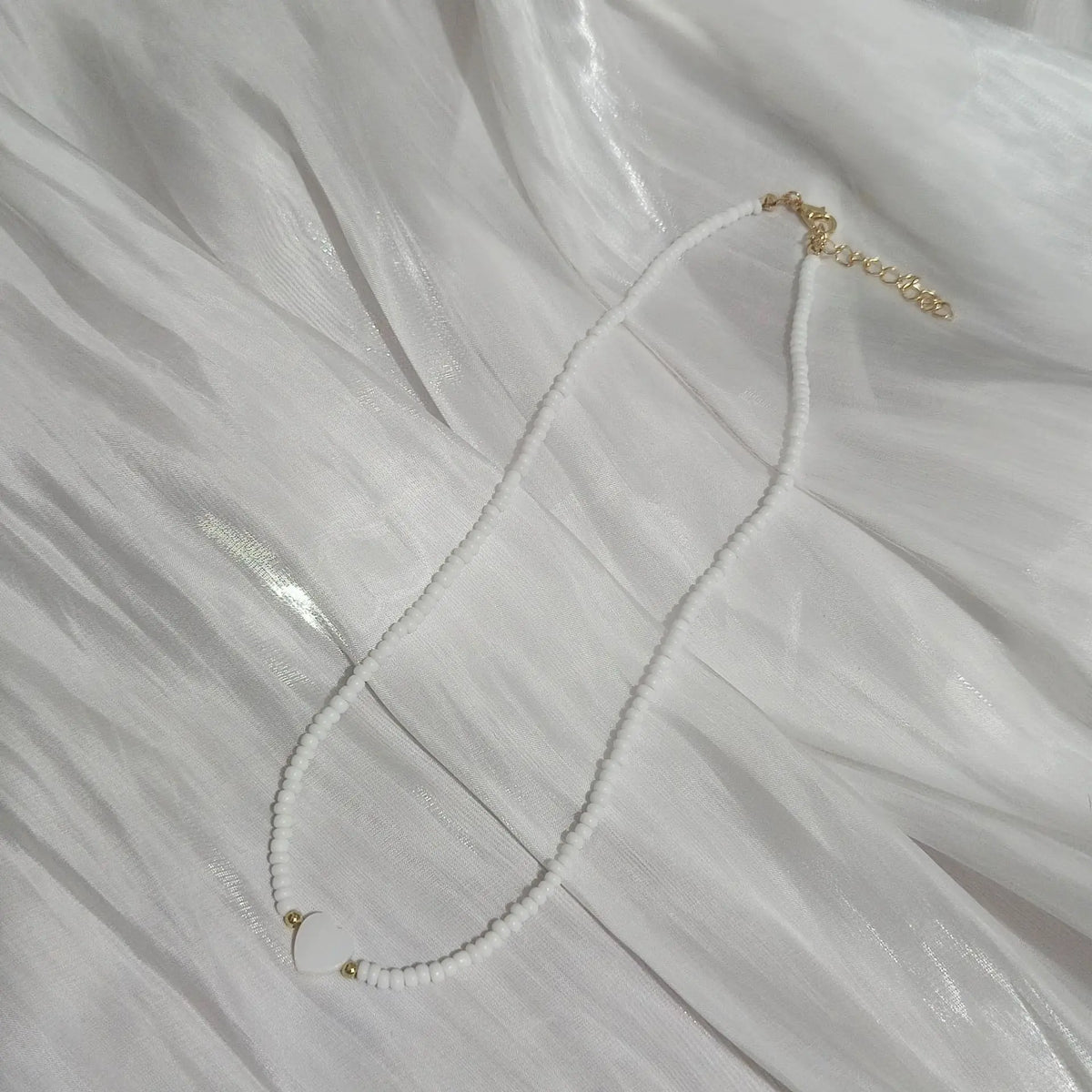 Luna Kralenketting Met Maansteen, Zachte Glans & Licht Draagcomfort