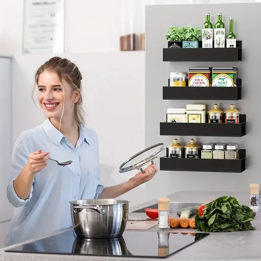 Magnetisch Opbergrek Set Van 2, Zonder Boren & Direct Verplaatsbaar