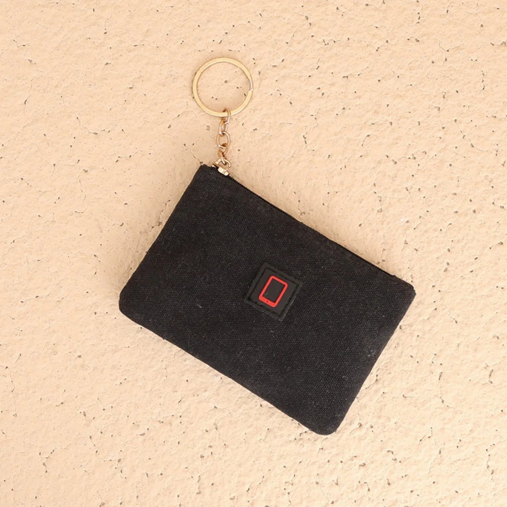 Nora Retro Canvas Portemonnee, Compact & Ruimte Voor Pasjes