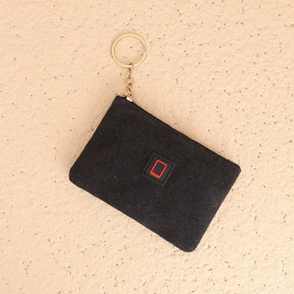 Nora Retro Canvas Portemonnee, Compact & Ruimte Voor Pasjes