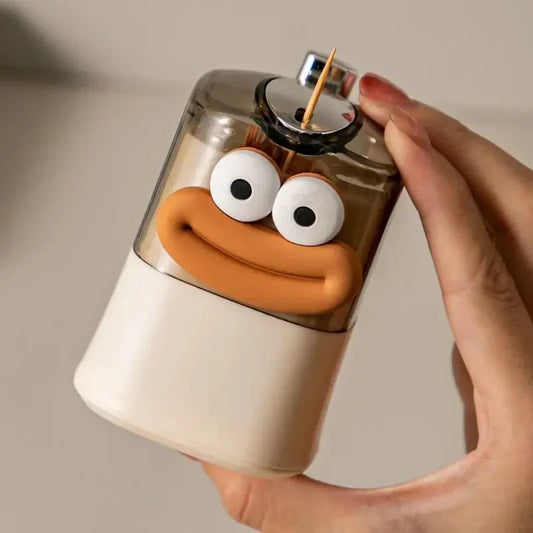 Automatische Tandenstokerdispenser Met Drukknop, Hygiënisch & Eenvoudig Bijvullen