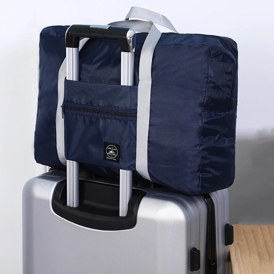Opvouwbare Nylon Reistas, Ruime Inhoud & Waterafstotend Materiaal