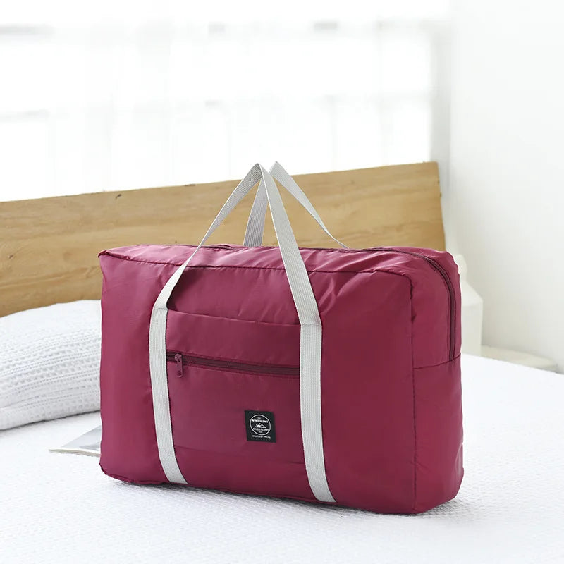 Opvouwbare Nylon Reistas, Ruime Inhoud & Waterafstotend Materiaal