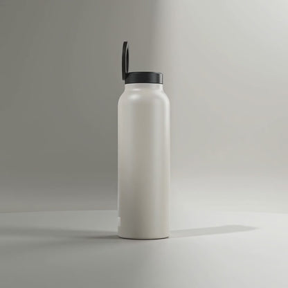 Galero drinkfles met magnetische telefoonhouder, draaiend in beeld